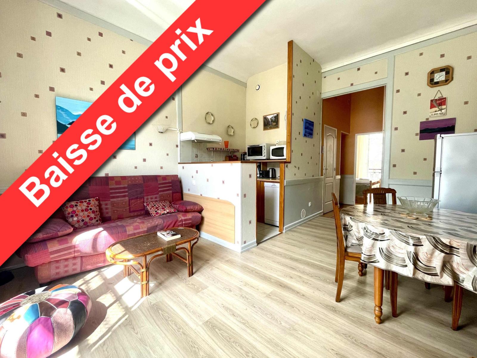 appartement 2 pièces - LE-MONT-DORE